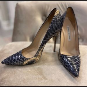 Snake skin Manolo’s